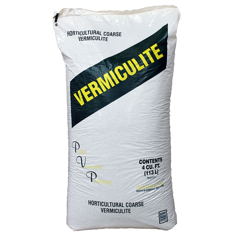 Vermiculite A-2 Medium 4 cu ft Bag - 33 per pallet - Amendments